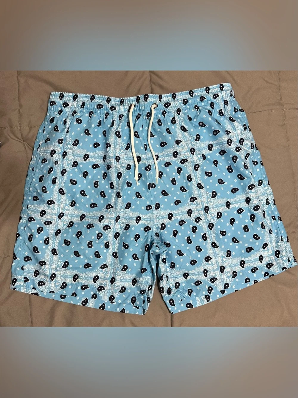 NWOT Men's Floral/Paisley Swim Trunks Shorts LOT - Trunks & Dockers Brands XL